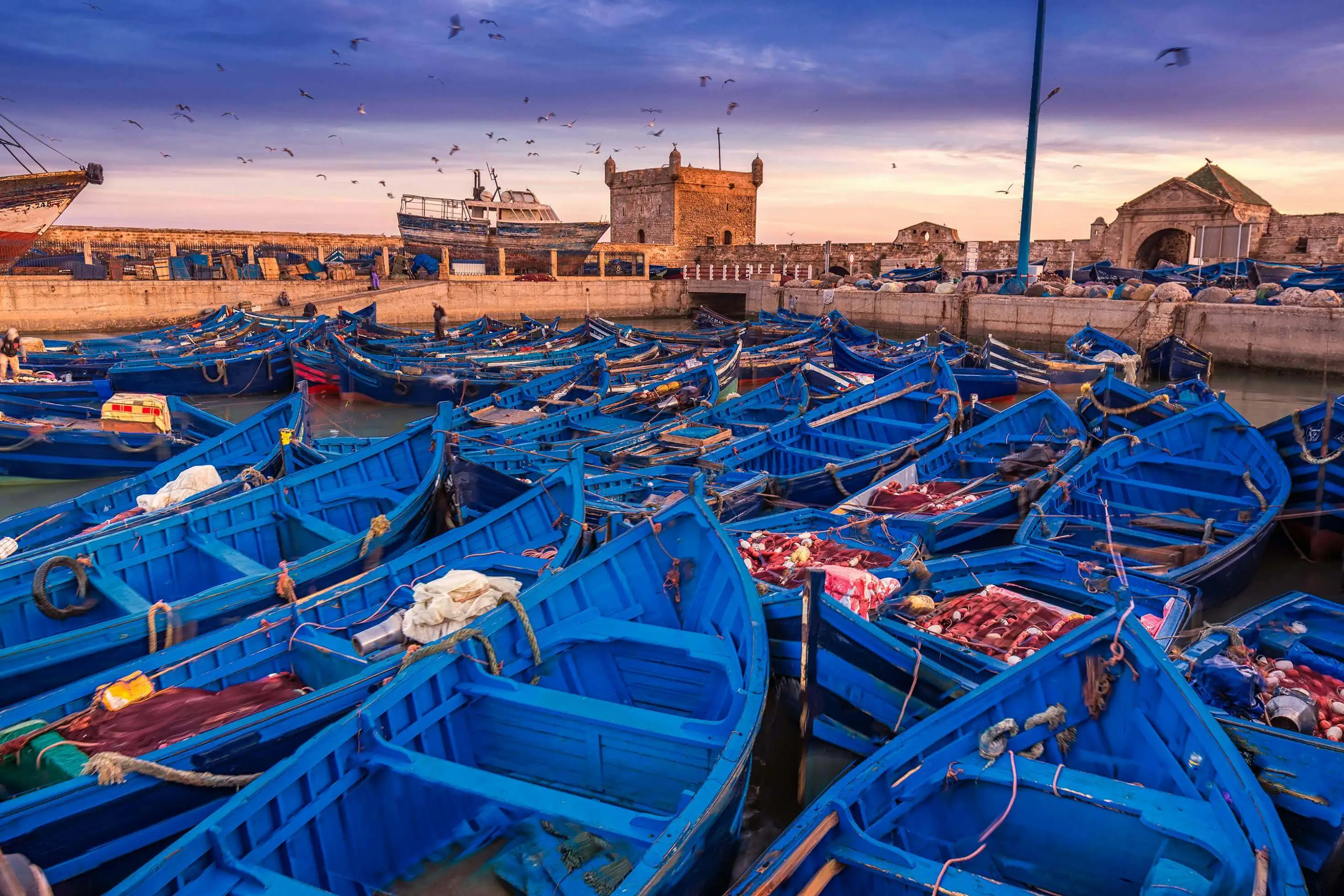 Traditional Moroccan artisan workshop in Essaouira – cultural experiences with Sahara Trails 